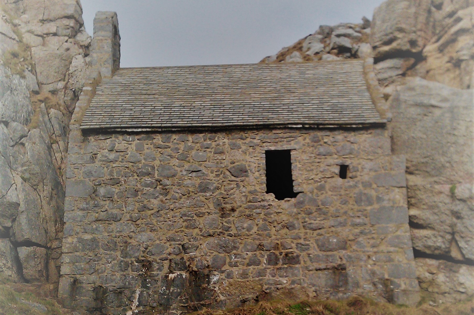 old house built of stone