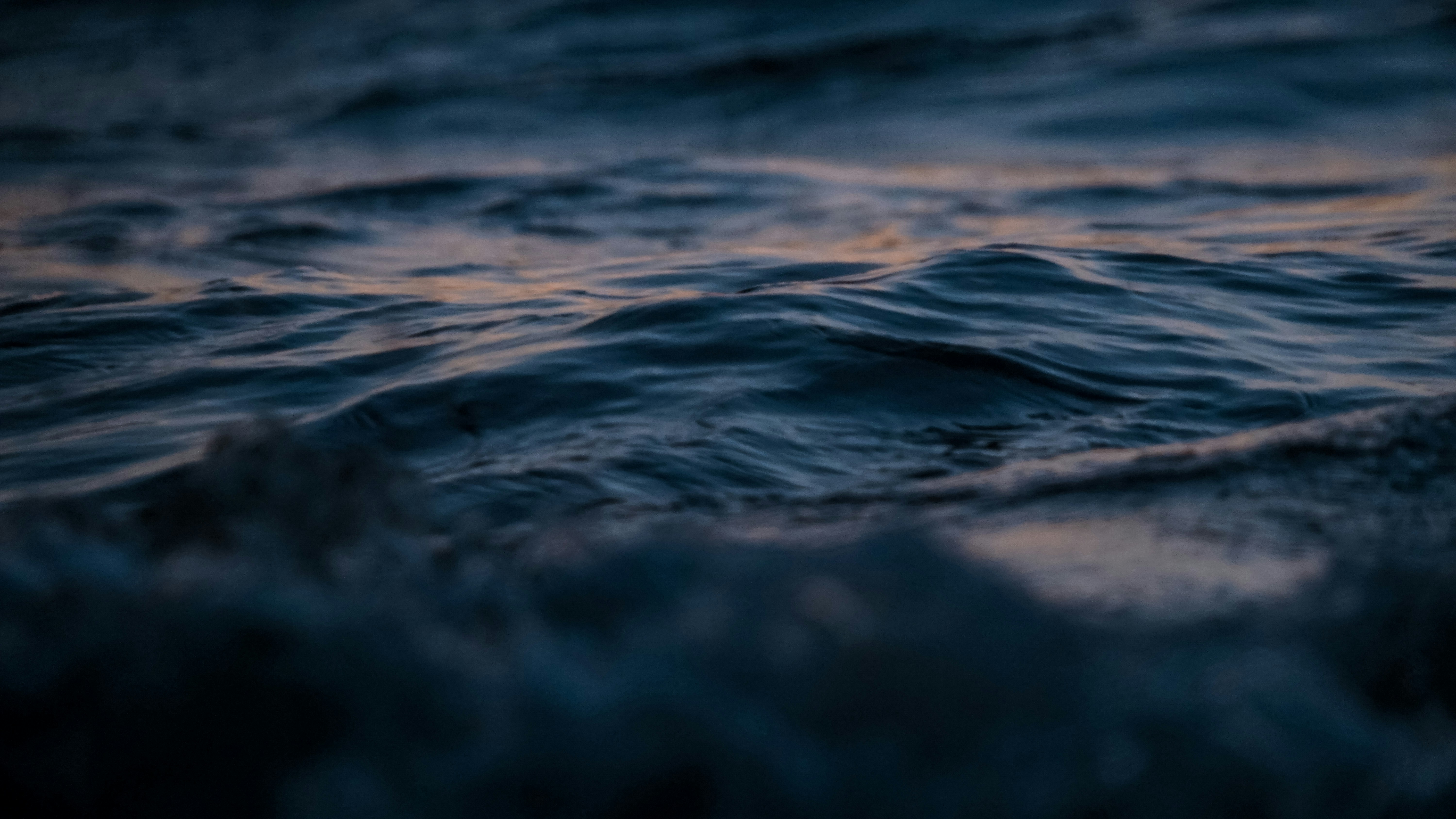 surface of sea water