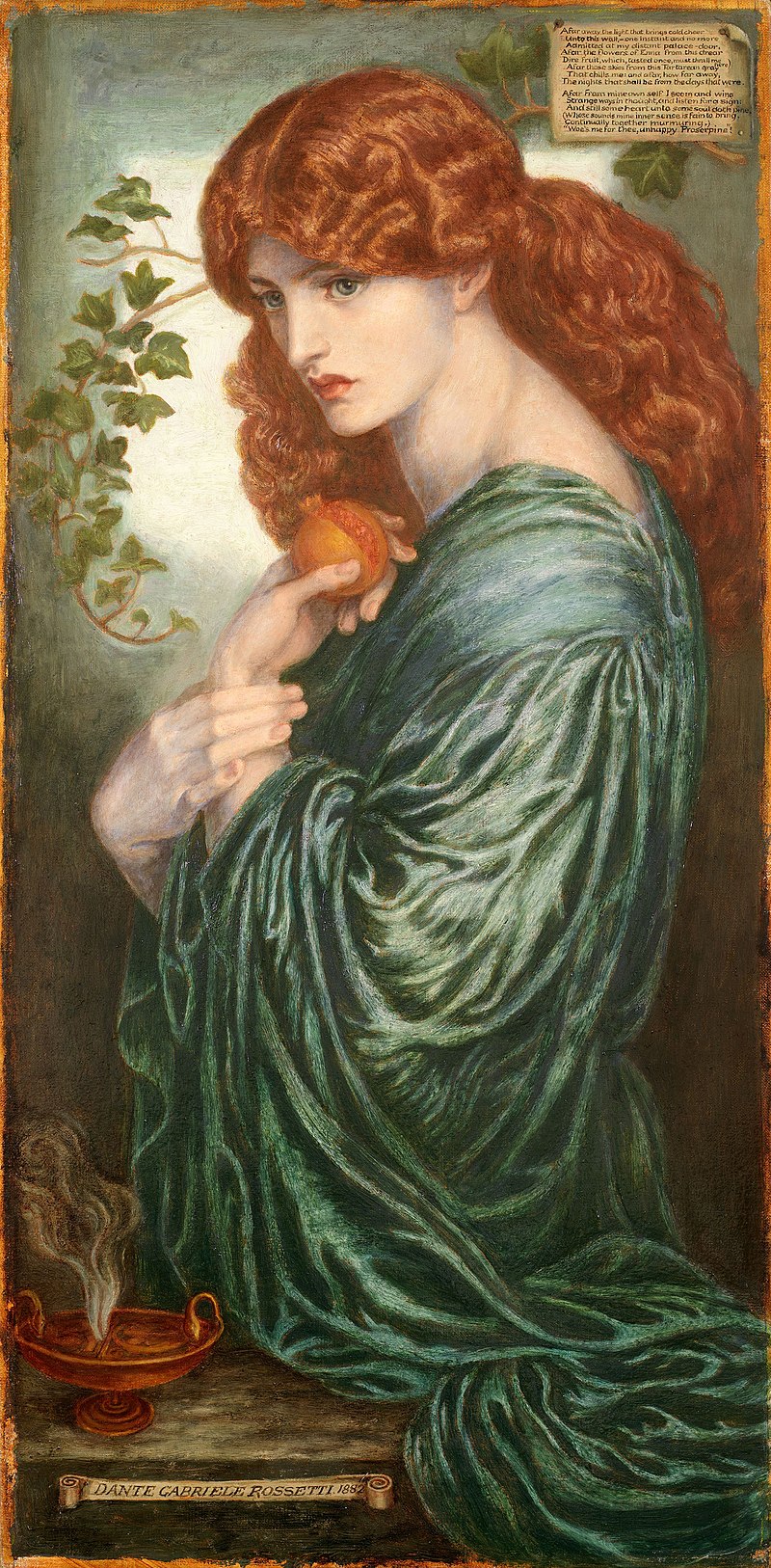 painting of persephone