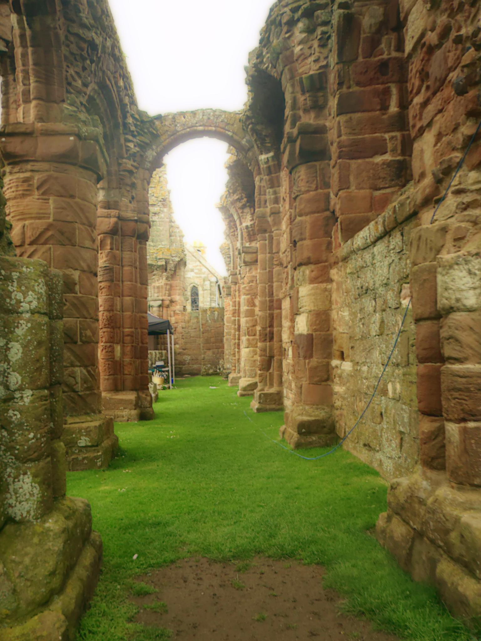 old stone arches