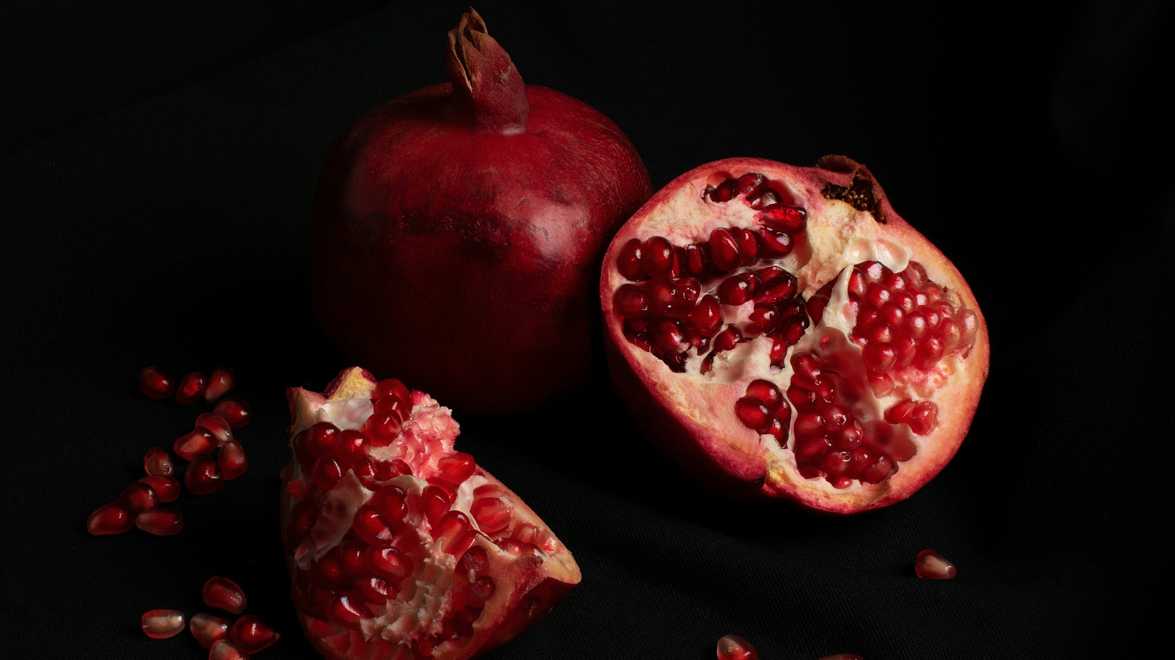 open pomegranate