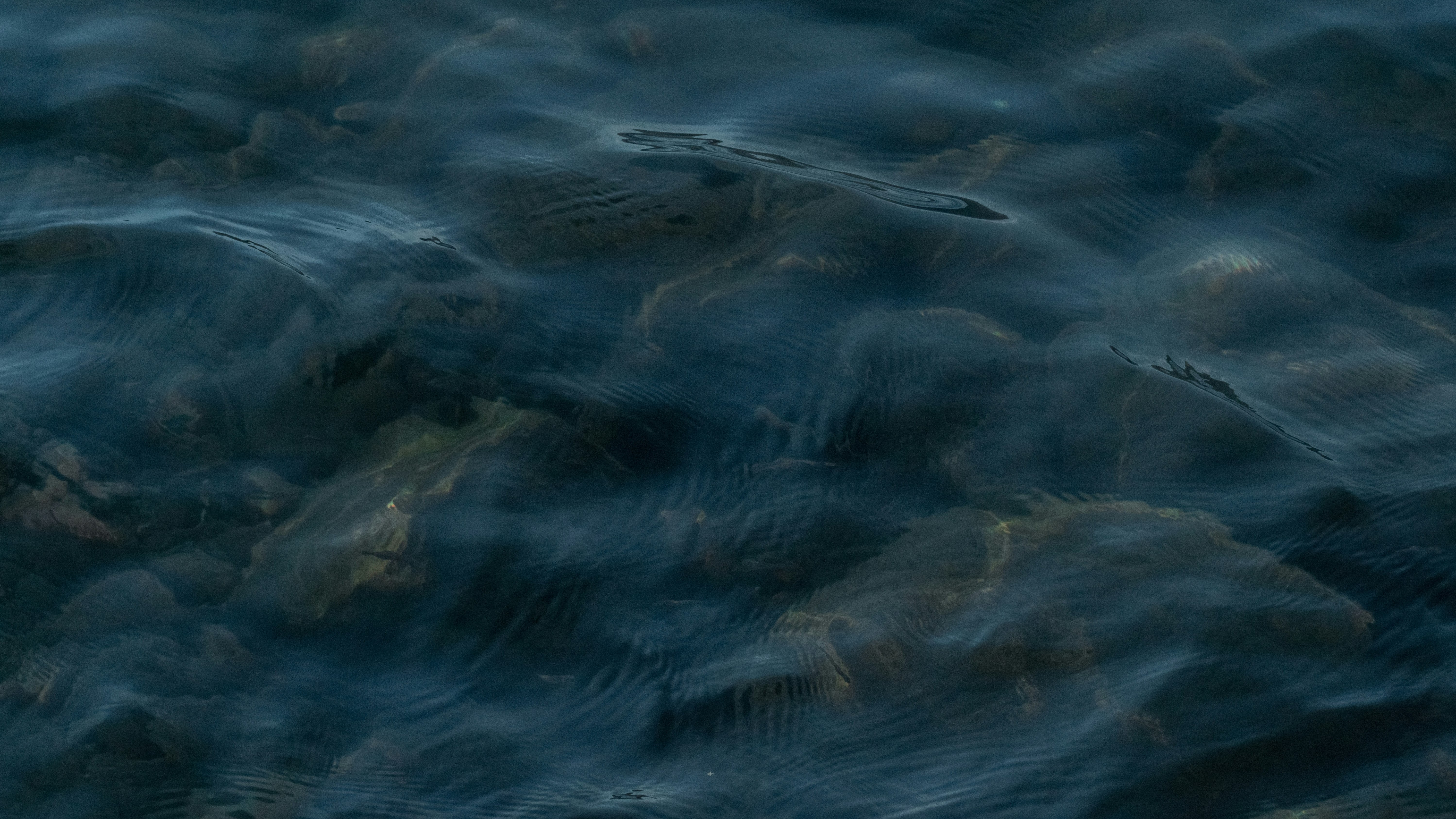 rippling water surface